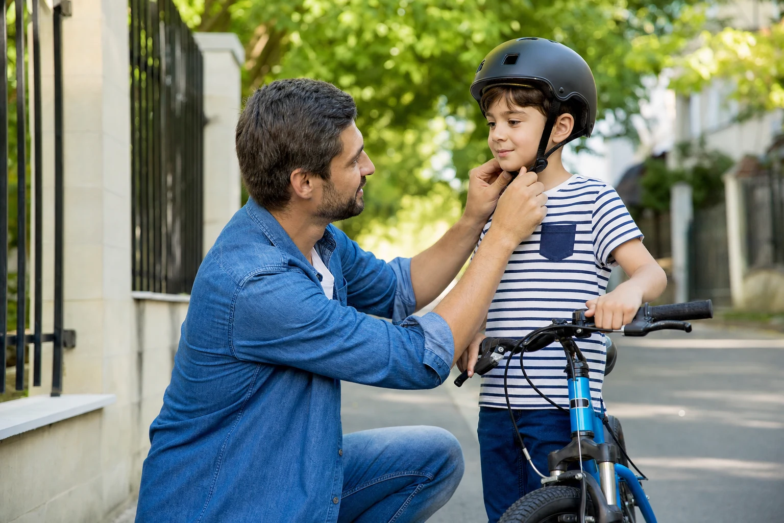 Cum pregătești copilul să meargă cu bicicleta în siguranță