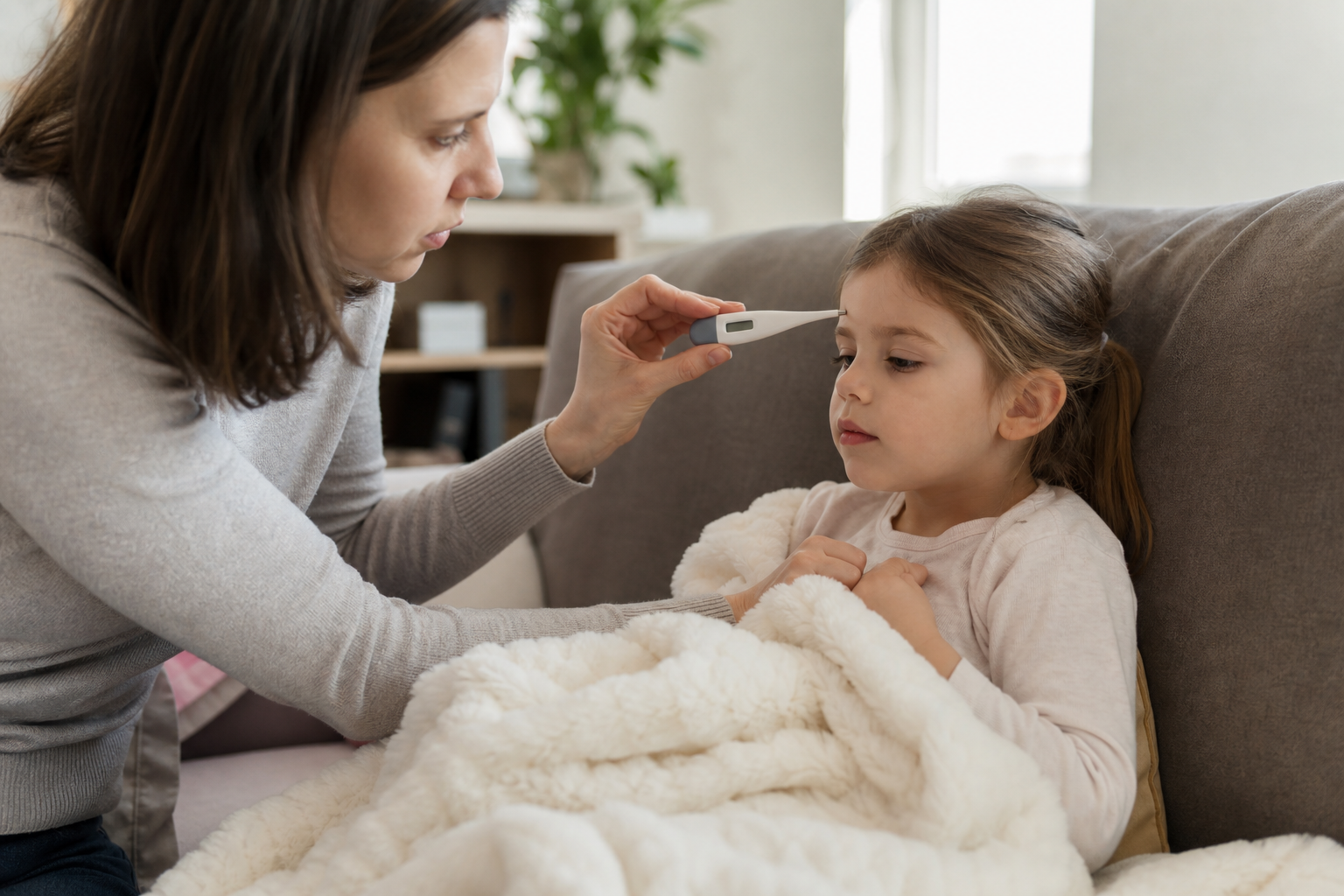 Pneumonie la copii: cum o deosebești de răceală și ce faci în primele ore