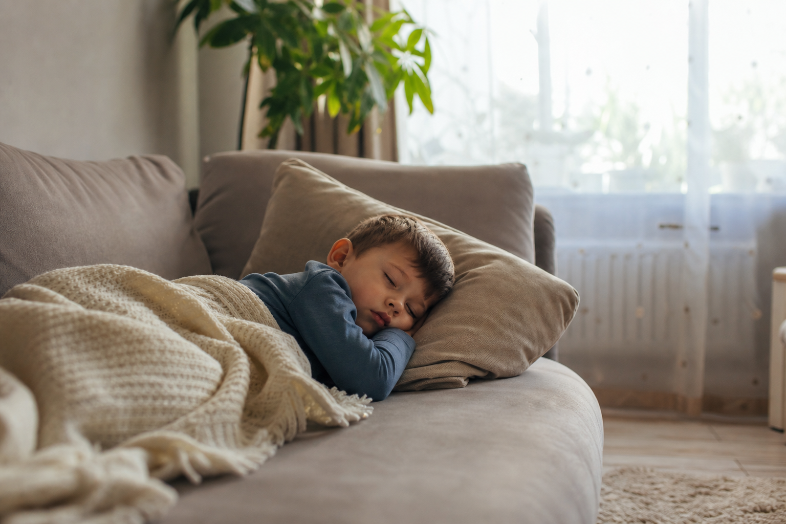 Copilul nu vrea să doarmă la prânz? Ritualul de 10 minute care face siesta mai ușoară