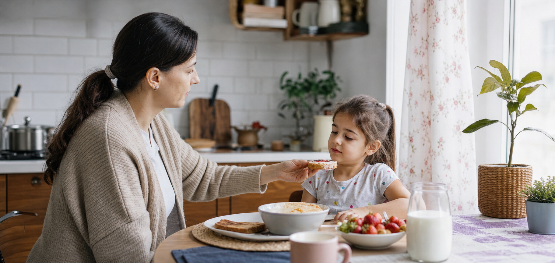 Copilul nu vrea să ia micul dejun? Rutina de 10 minute care reduce refuzul