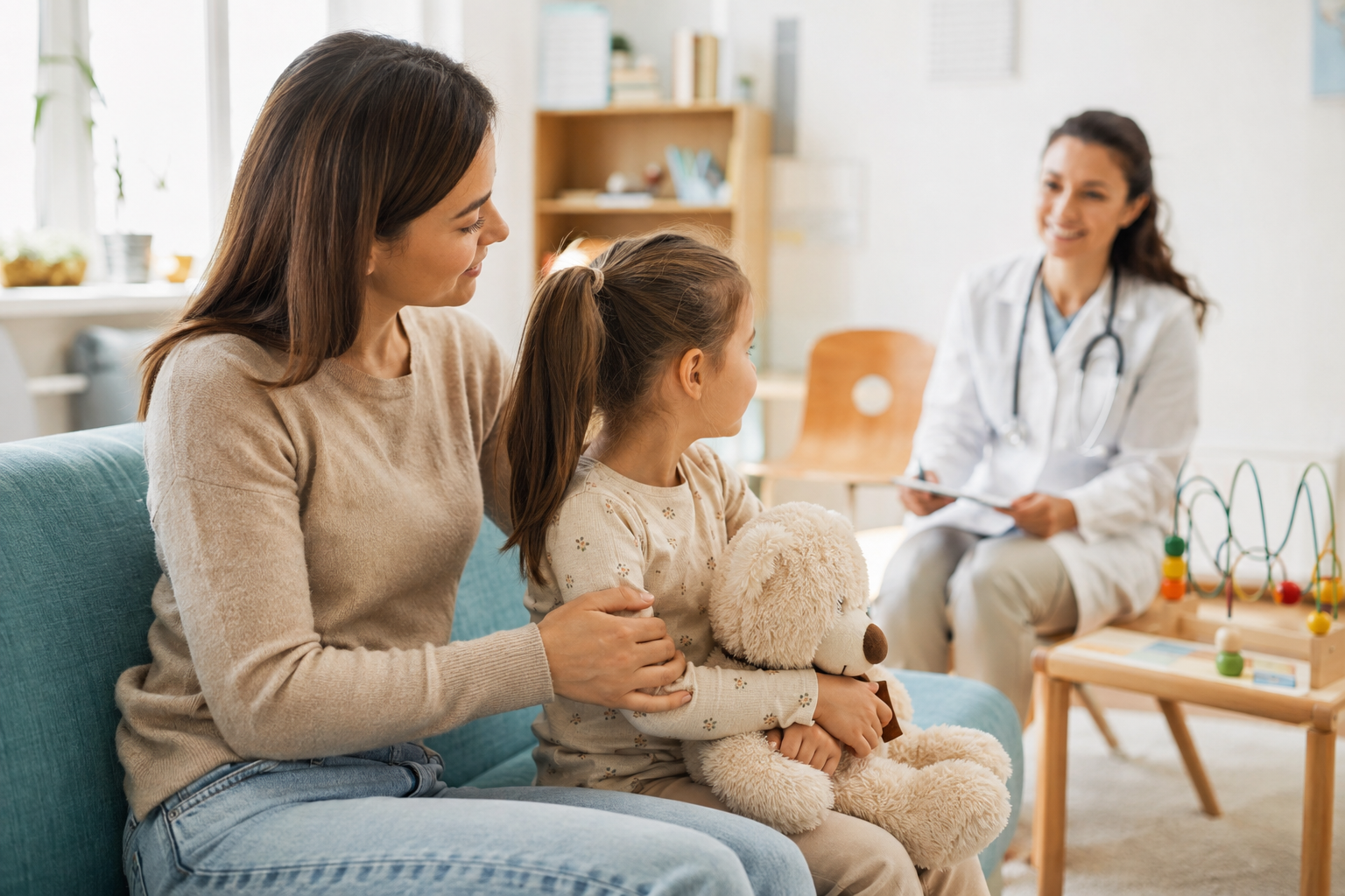 Cum pregătești copilul pentru vizita la pediatru fără frică