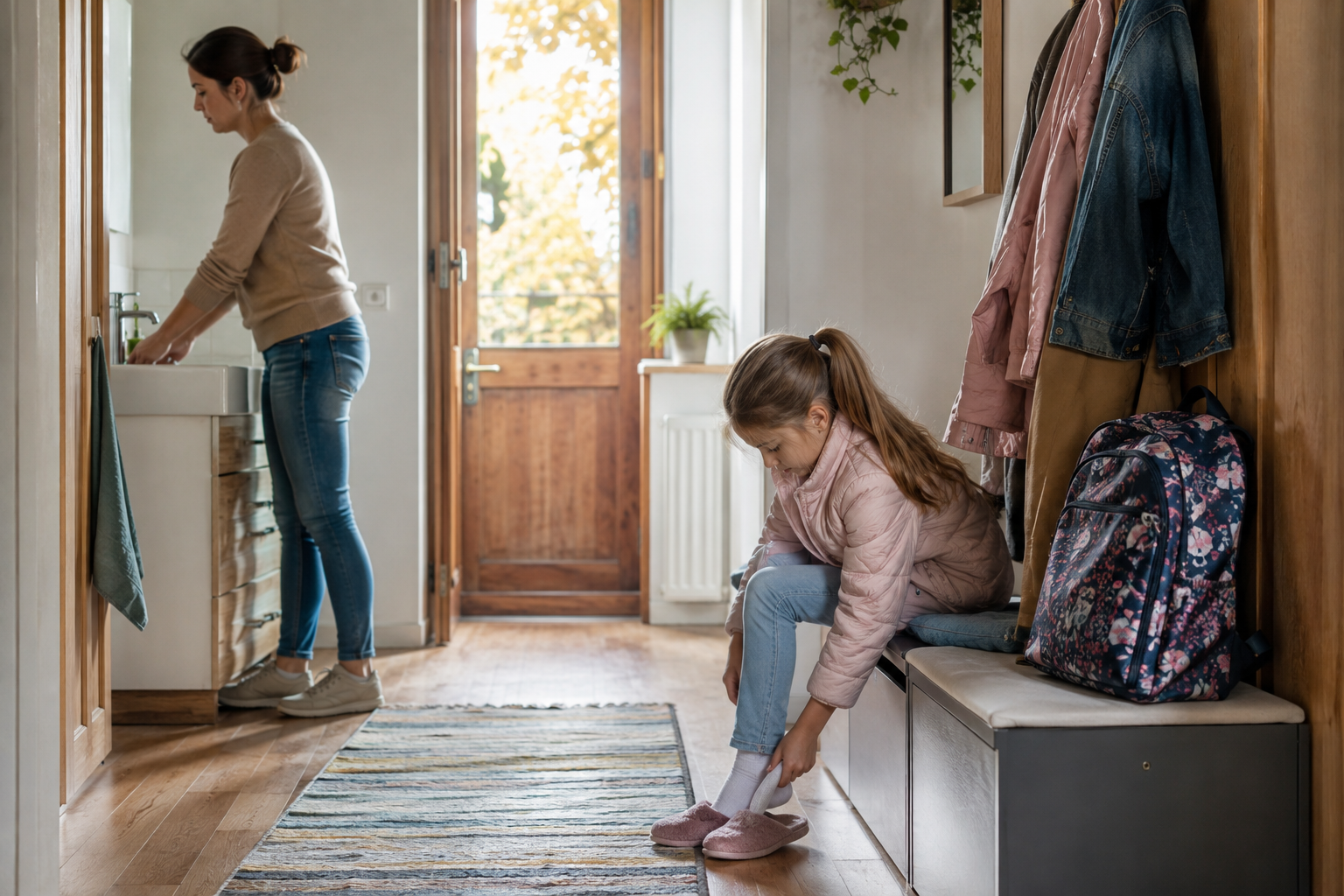 Rutina de întoarcere acasă care ajută la prevenirea virozelor la copii