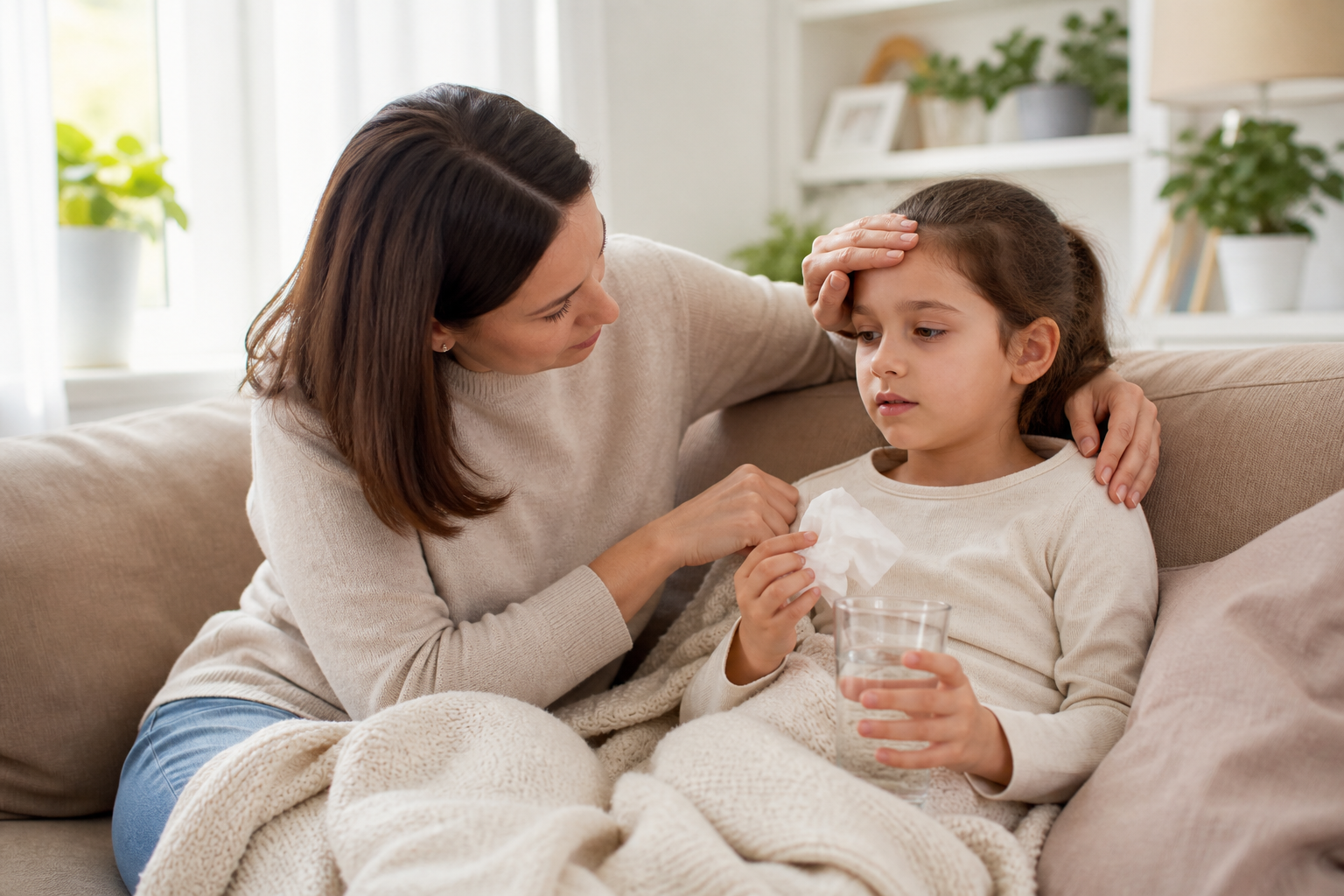 Bronșita la copii: simptome, îngrijire acasă și când mergi la medic