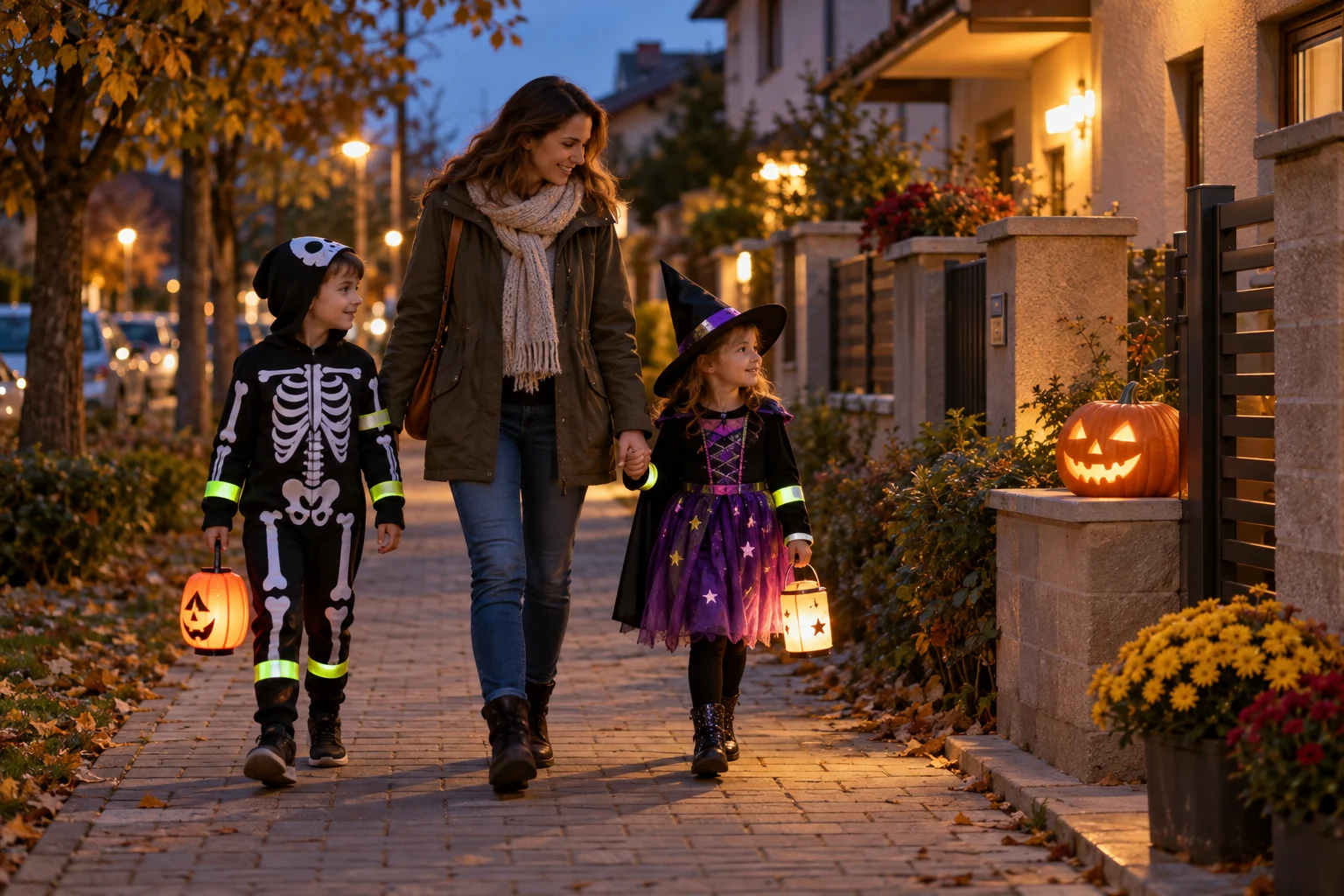 Halloween cu copilul: reguli simple pentru costum, traseu și vizibilitate