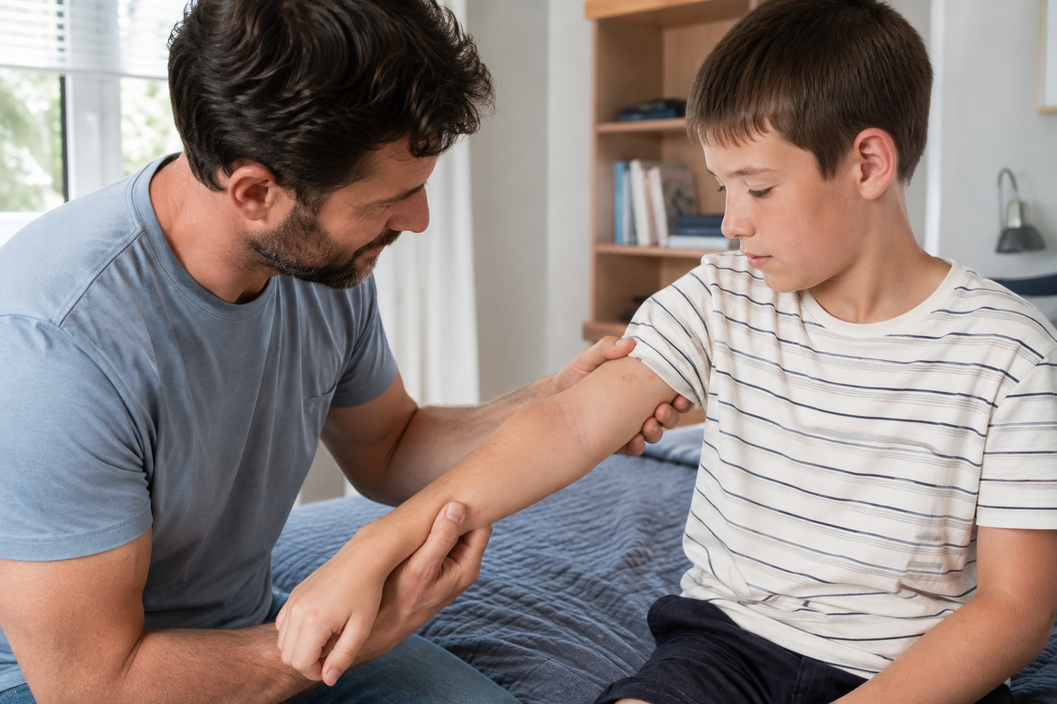 Molluscum contagiosum la copii: jurnal de 24 de ore pentru igienă și triaj