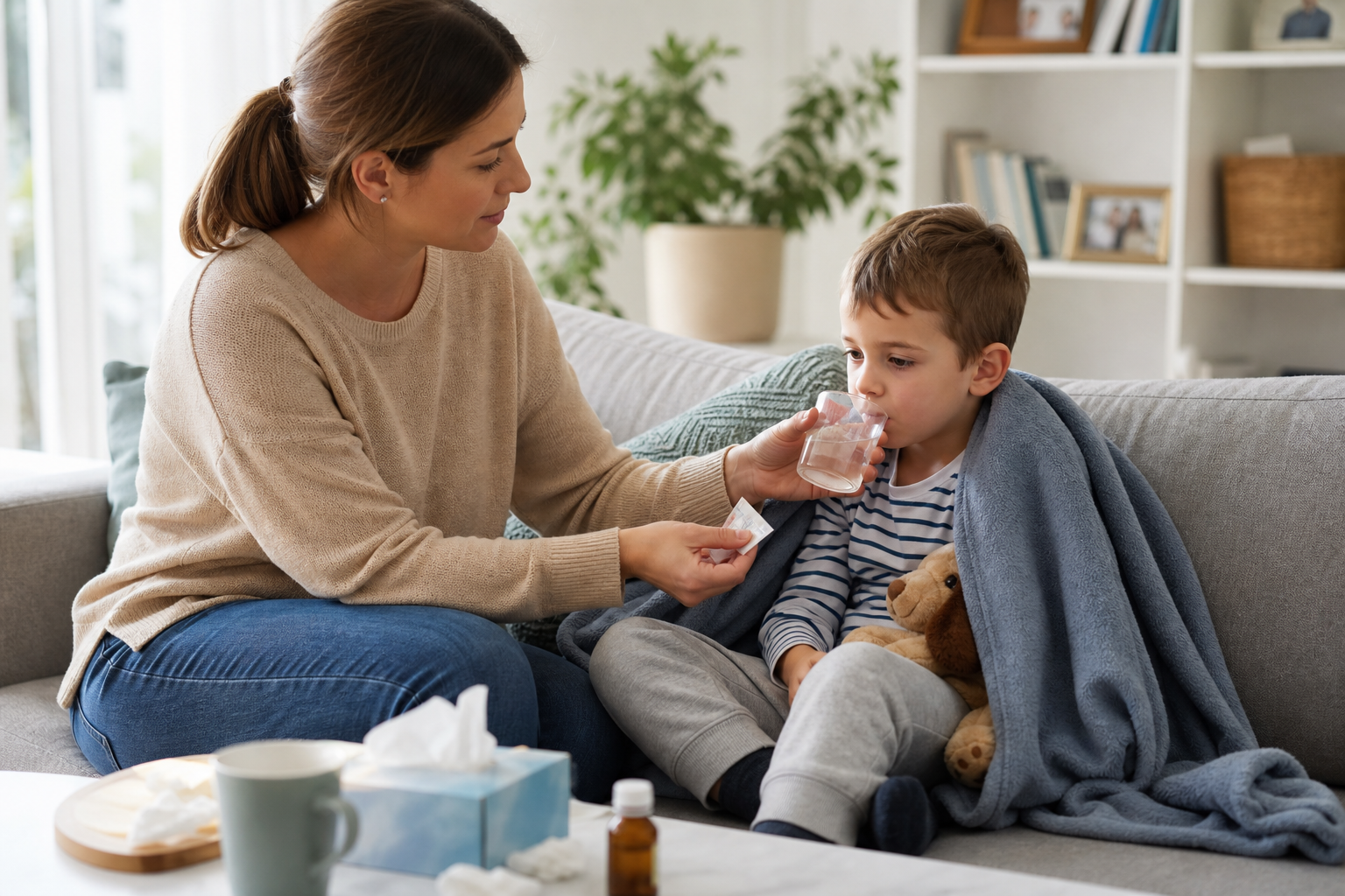 Rotavirus la copii: ritualul primelor zile pentru hidratare și igienă