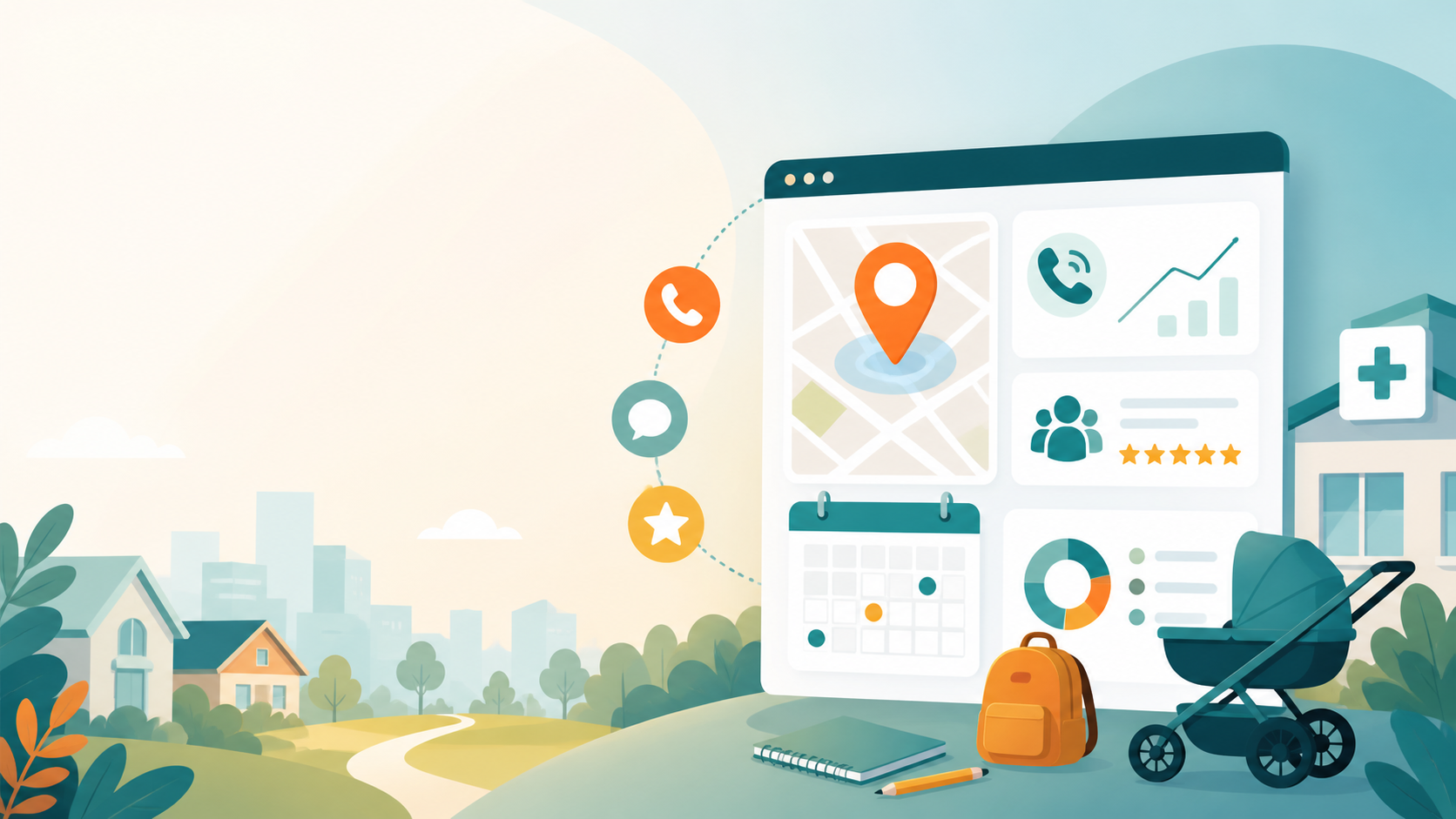 SEO local pentru servicii de familie: cum ajută un abonament de promovare locală de 100 EUR