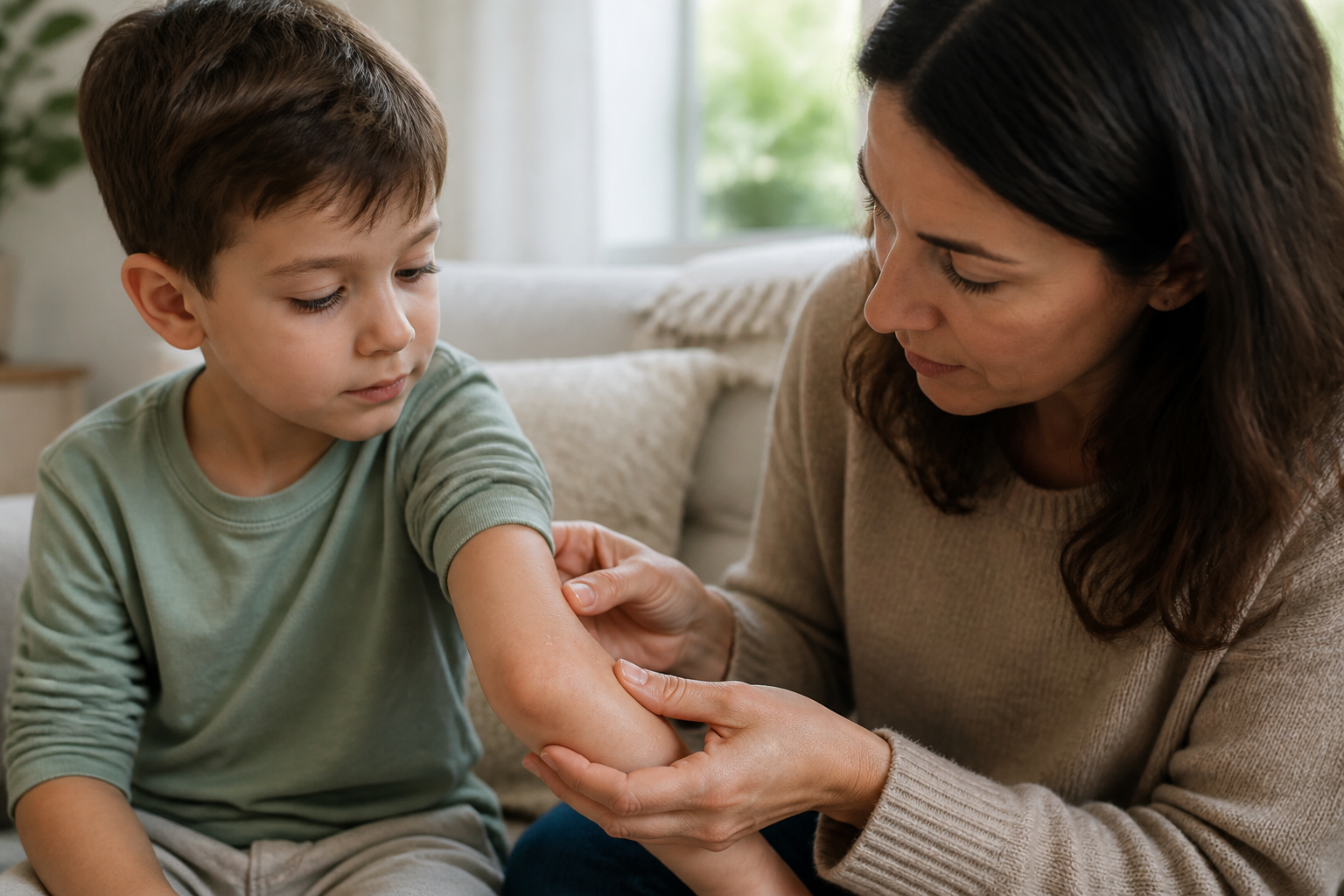 Urticaria la copii: jurnal de 24 de ore care te ajută să decizi pasul următor